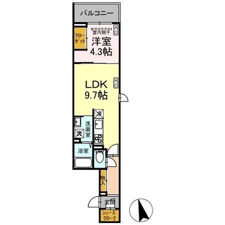 Asset-Court小金井本町Aの物件間取画像
